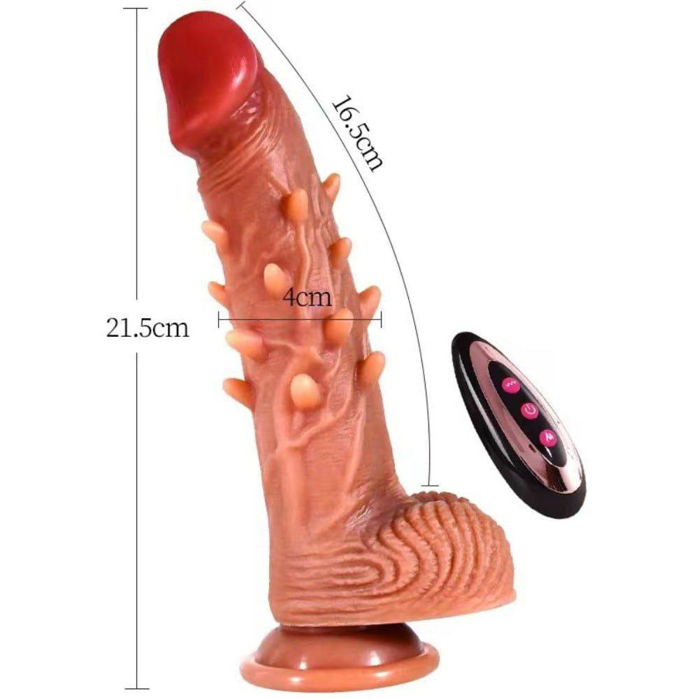 "Zairos" dildo ultrarealista con ventosa - IntimoX SexShop