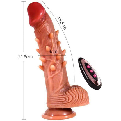 "Zairos" dildo ultrarealista con ventosa - IntimoX SexShop