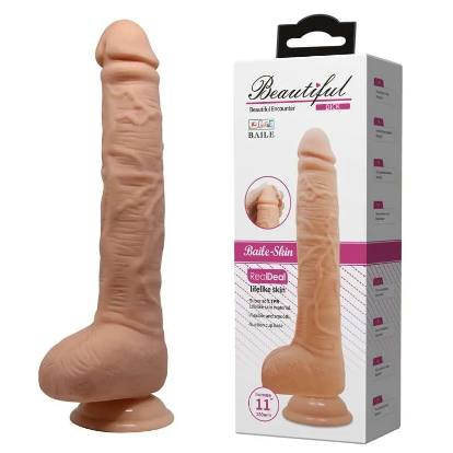 consolador realista beautiful de 11" - IntimoX SexShop