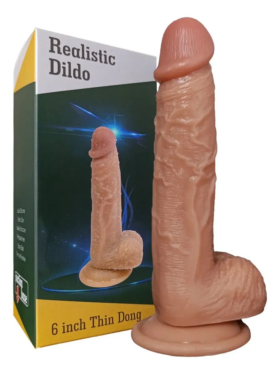 Dildo Textura Realista con Hueso Realistic Dildo