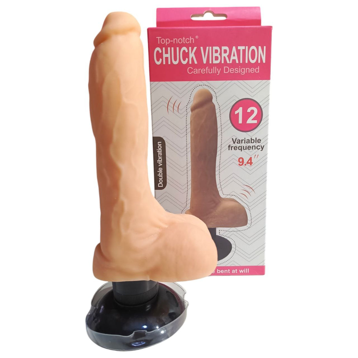 Dildo Vibrador Chuck 9.4 Pulgadas
